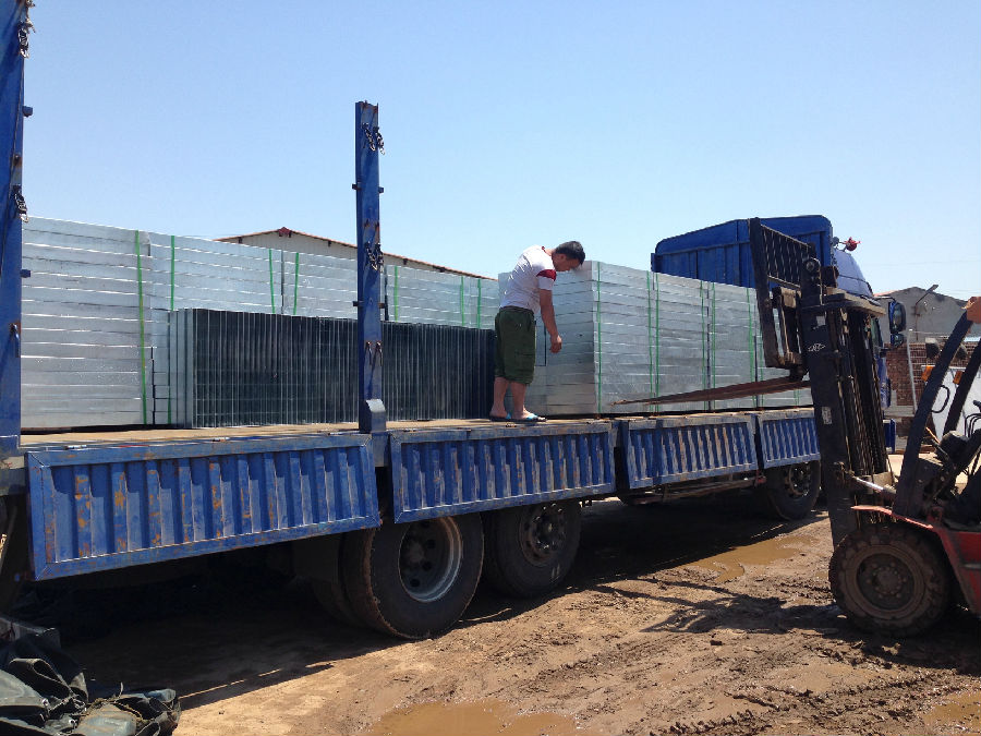 熱浸鋅鋼格柵板平臺 熱浸鋅鋼格柵板平臺