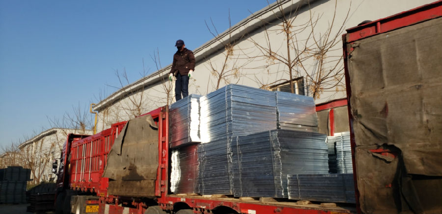 走道鍍鋅鋼格柵平臺