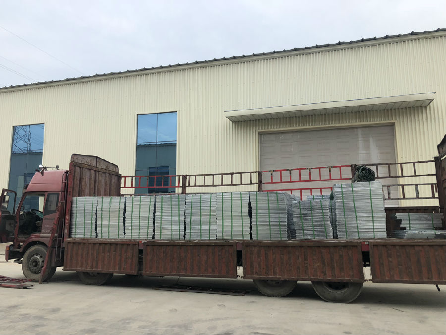 鍍鋅防滑鋼格柵板平臺(tái)