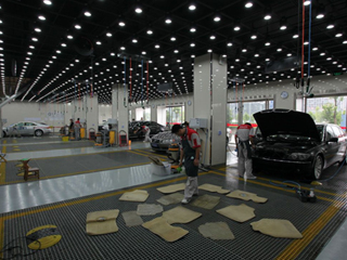 洗車房鋼格板案例